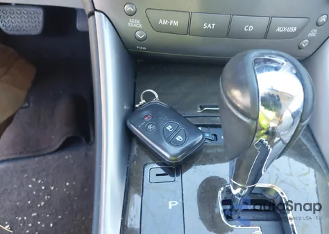 2012 Lexus Is 250 z USA, uszkodzony, nr VIN JTHBF5C28C5165687